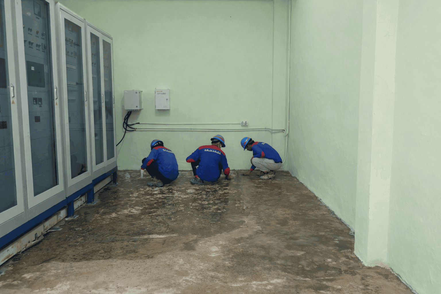 Epoxy Coating & Waterproofing LCP Room